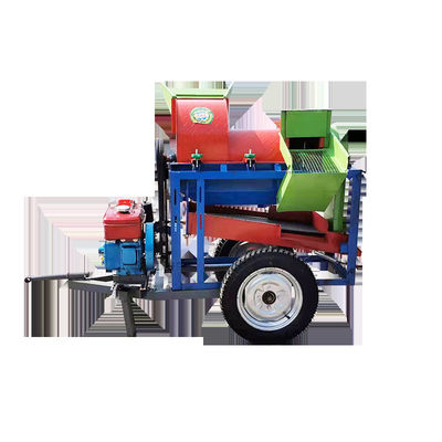 calidad  Diesel Portable Corn Peeler Sheller Sorghum Soybean Sorghum Stripping Maize Shelling Thresher Machine fábrica